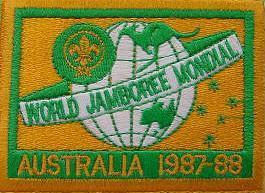 Deelnemersbadge 1987/1988